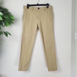 Hollister Skinny Chino Men's Pants Epic Flex Size 30x30 Beige